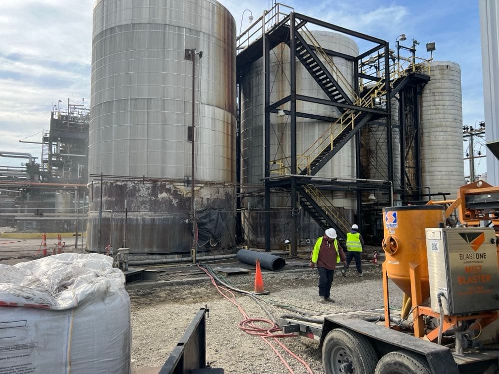 Commercial Sandblasting